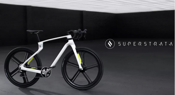 Superstrata推出了世界上第一臺3D打印一體式電動自行車 (圖2) Superstrata推出了世界上第一臺3D打印一體式電動自行車 (圖2)